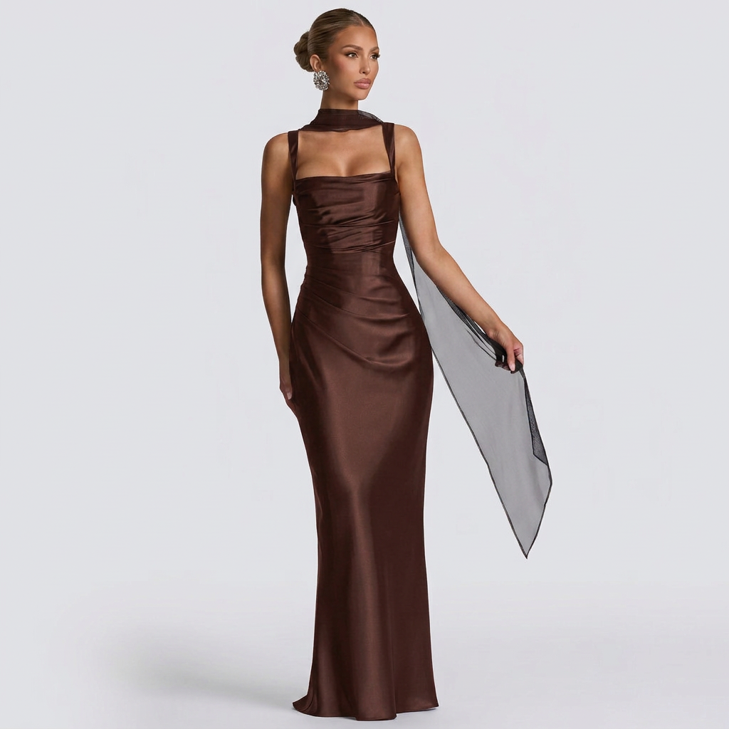 Croía - Elegant Maxi Dress