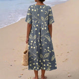 Clodagh - Floral Embroidery Dress