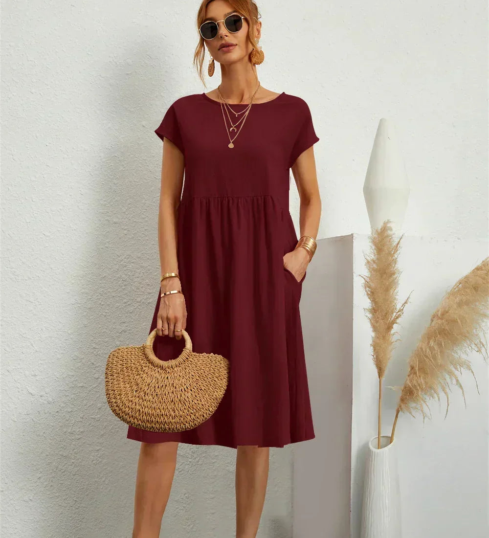 Ríoghnach - Casual Pocket Dress