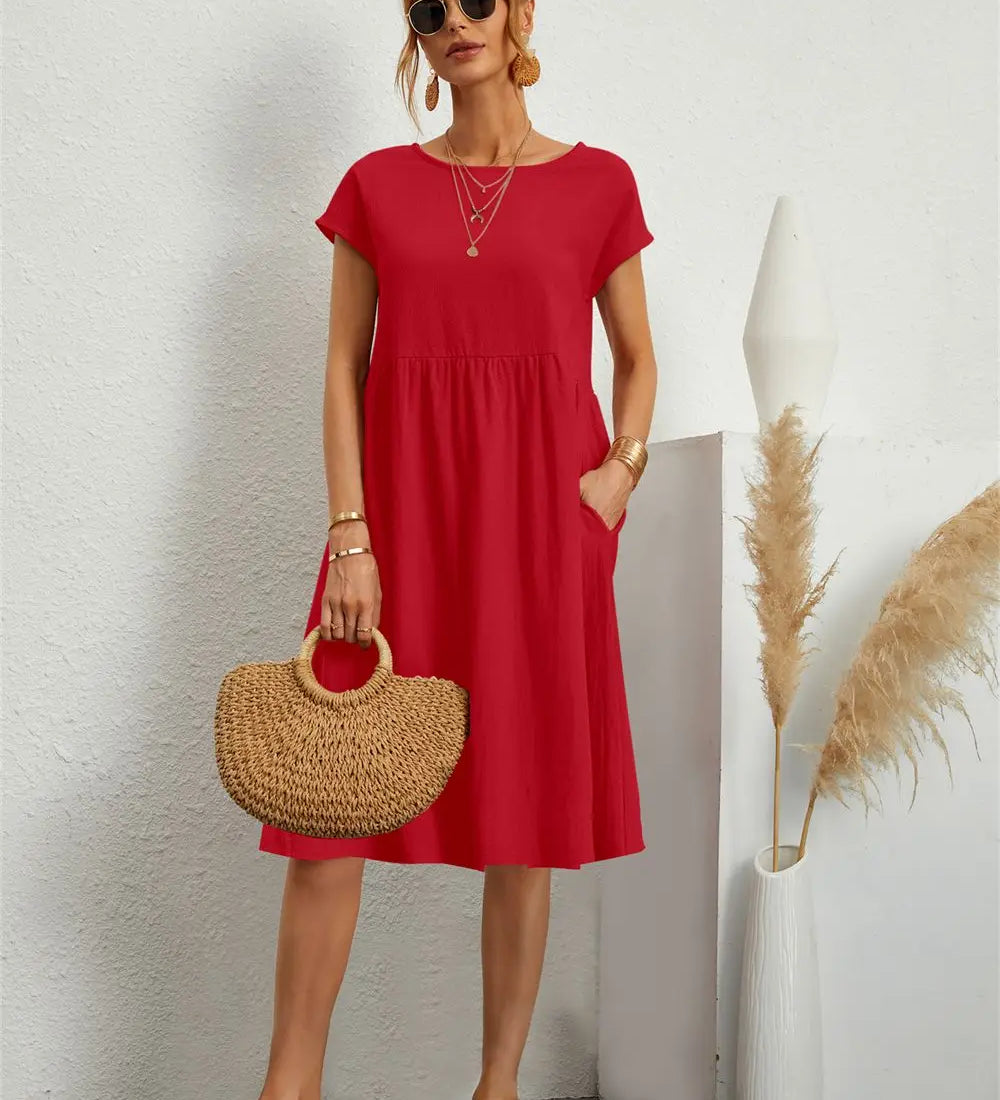 Ríoghnach - Casual Pocket Dress