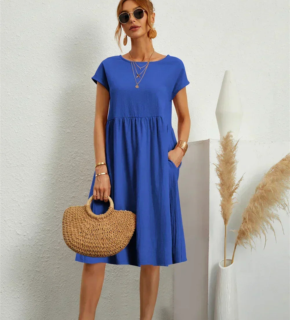 Ríoghnach - Casual Pocket Dress