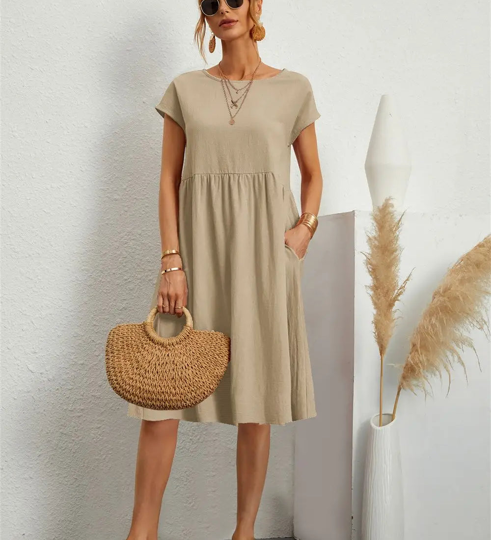 Ríoghnach - Casual Pocket Dress