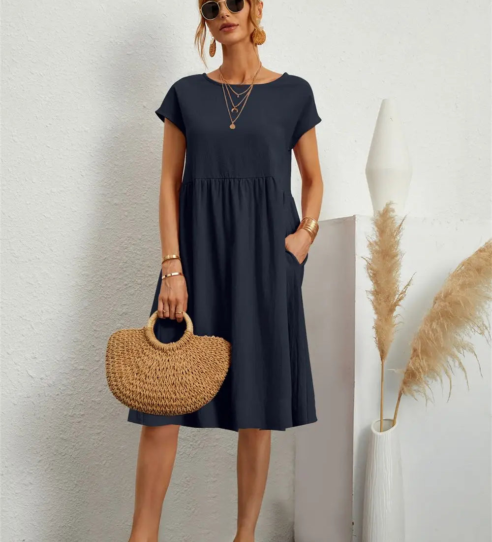 Ríoghnach - Casual Pocket Dress