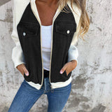 Caitlín - Denim Hooded Jacket