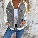 Caitlín - Denim Hooded Jacket