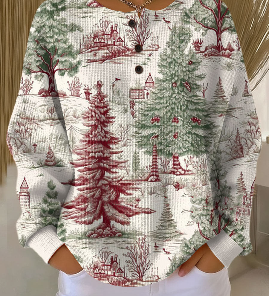 Sorcha - Winter Landscape Top