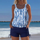 Éabha - Casual Swimsuit with Pocket and V-Neck