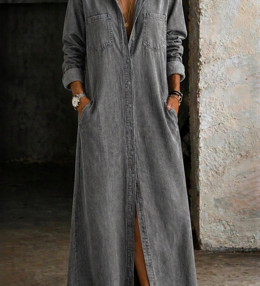 Nuala - Button Down Dress