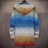 Doireann - Multicoloured Horizon Gradient Print Jacket