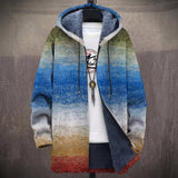 Doireann - Multicoloured Horizon Gradient Print Jacket