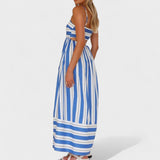 Eimear - Long Striped Dress