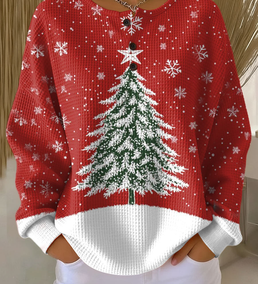 Oonagh - Red Christmas Tree Top
