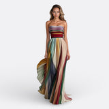 Emer - Long Strapless Dress