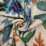 Úna - Botanical Garden Floral Zip-Up Cardigan