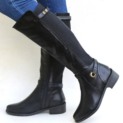 Síle - Knee-High Leather Orthopedic Boots