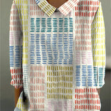 Eithne - Colourblock Dash Blouse